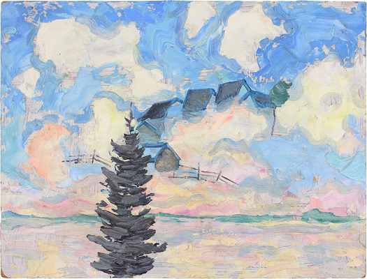 Аникеенок Алексей Авдеевич. Зима